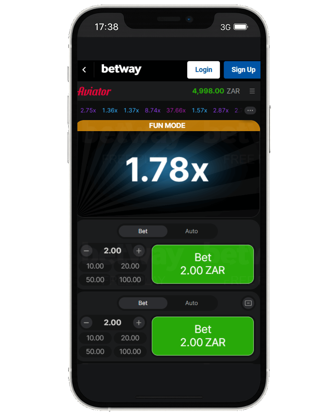 Betway Aviator ZA