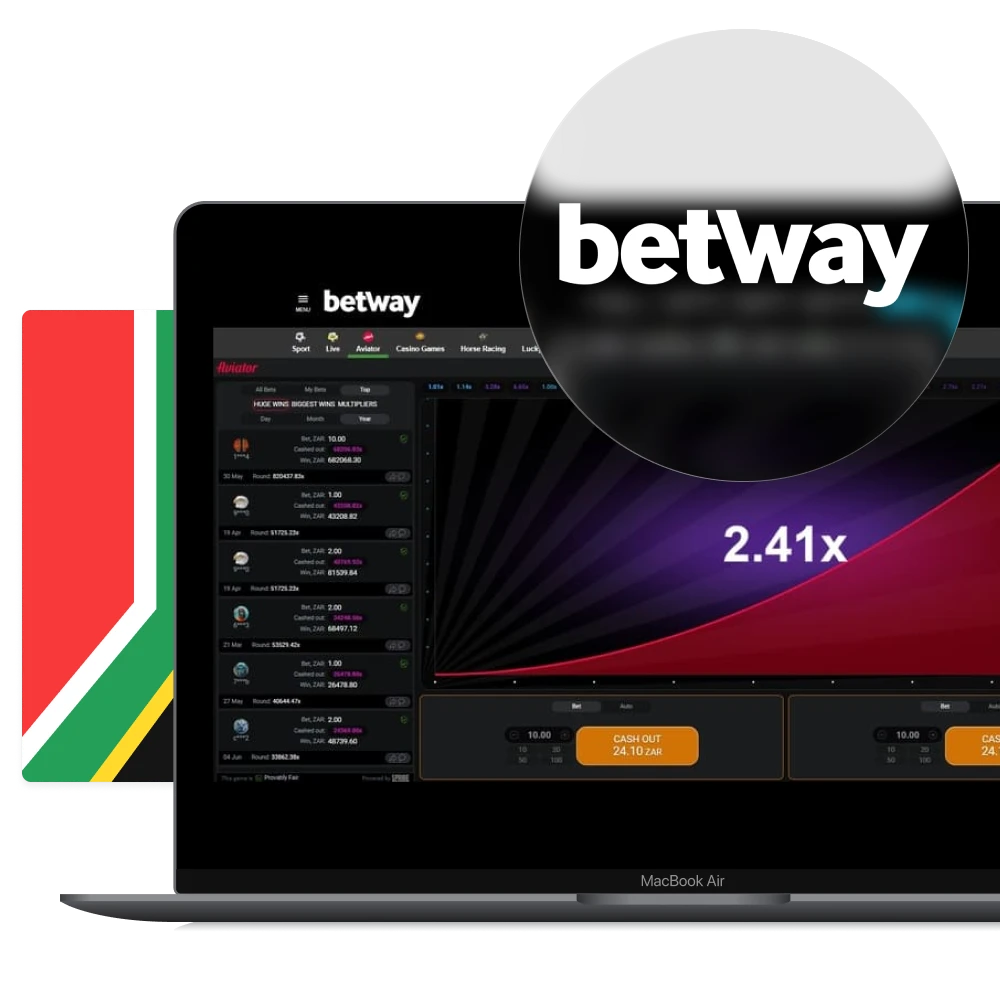 Spribes Aviator on Betway offers an innovative, exciting game with huge win potential.