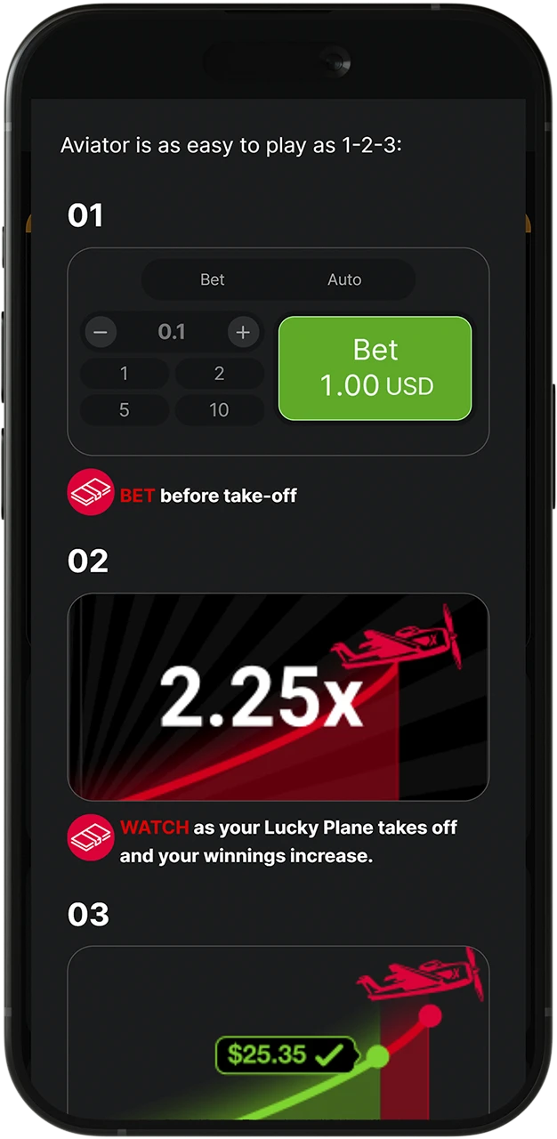 Rules of the game Aviator.