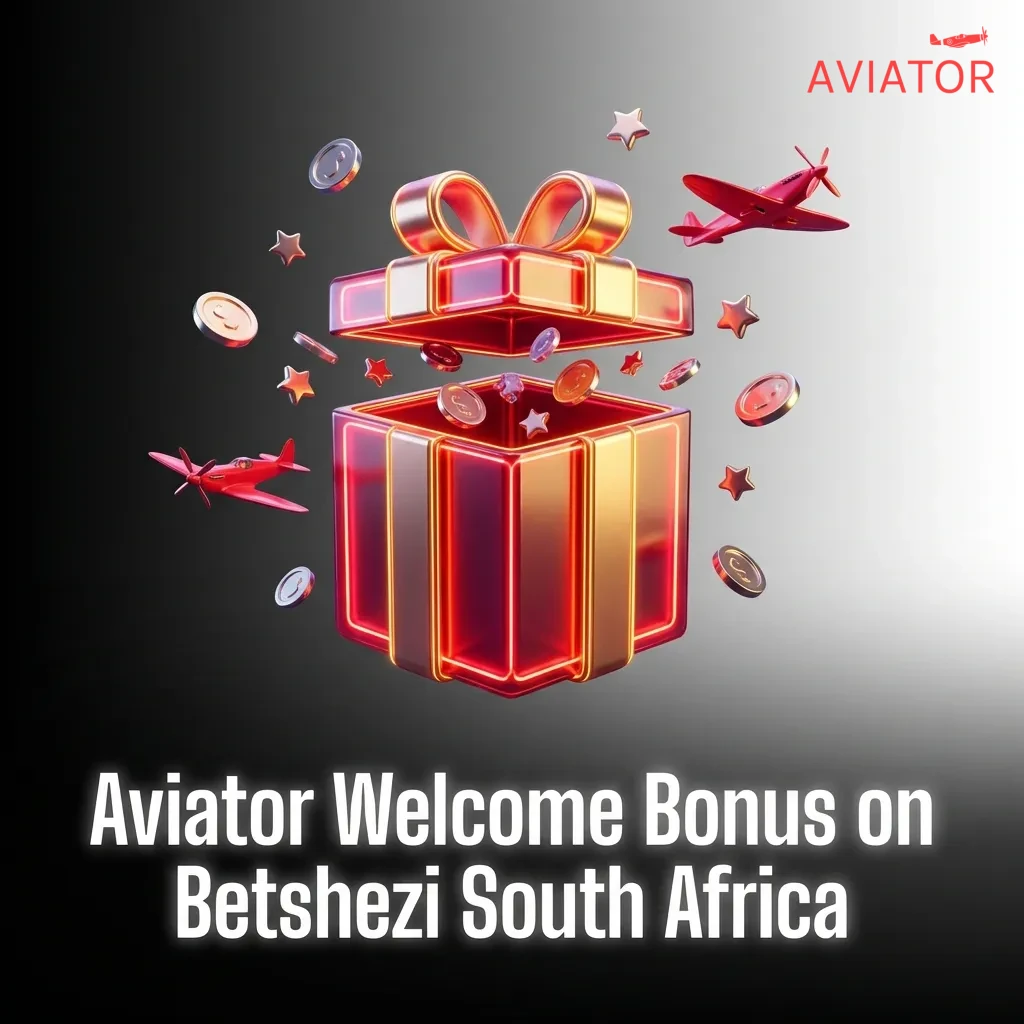 Betshezi welcome bonus promotion showing R10,000 casino offer and R50 sports bonus for new South African players