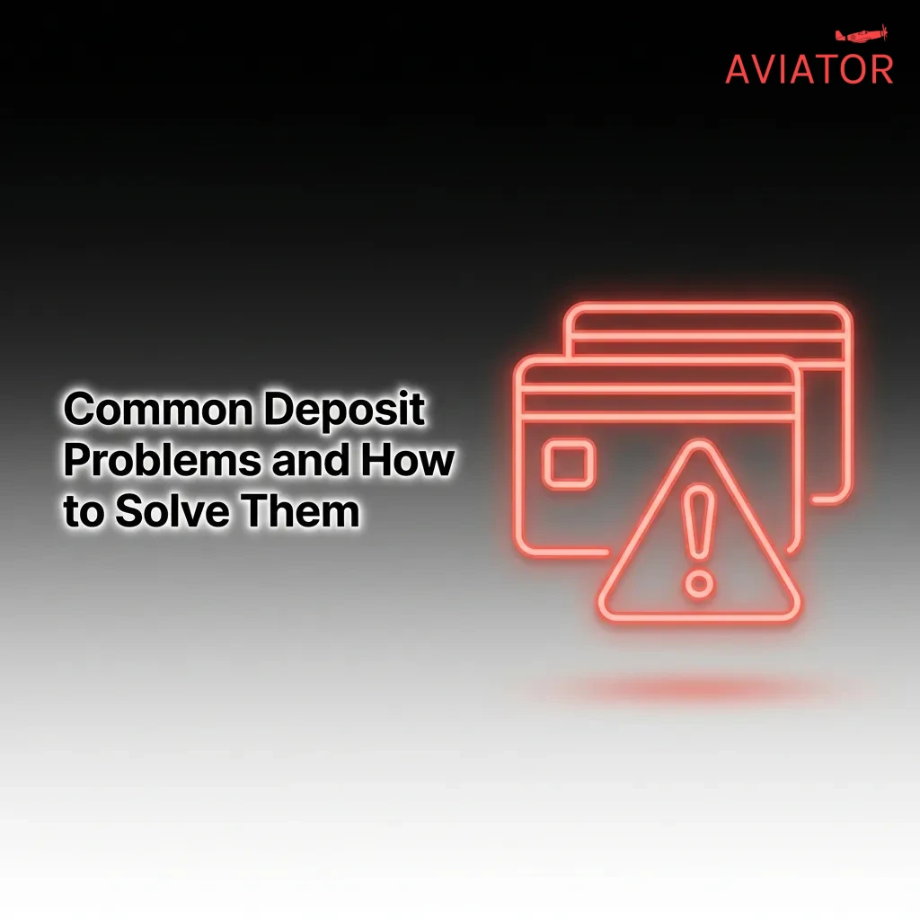 Player reviewing deposit troubleshooting steps on screen with banking icons and customer support contact details