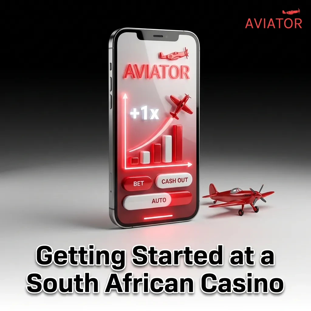 South African casino registration steps showing account setup, deposit options, and game launch instructions