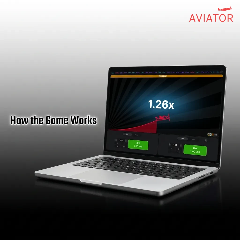 Plane on screen with rising multiplier display showing real-time coefficient increase in crash-style betting game