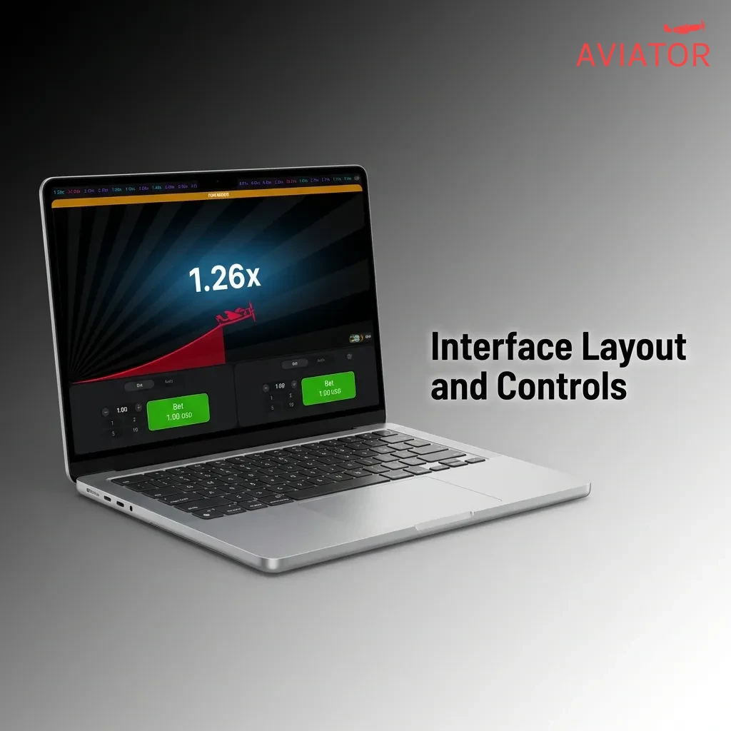 Aviator game interface showing plane animation, multiplier display, dual bet panels, and cash-out button controls