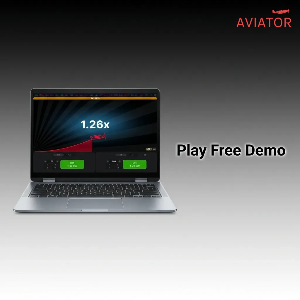 Players testing Aviator game demo mode to learn cash-out timing and multiplier mechanics before wagering real money