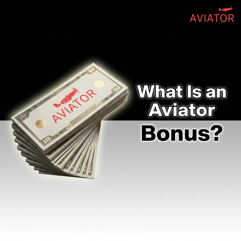 Casino bonus concept showing extra funds and free spins for Aviator game with promotional offers and rewards