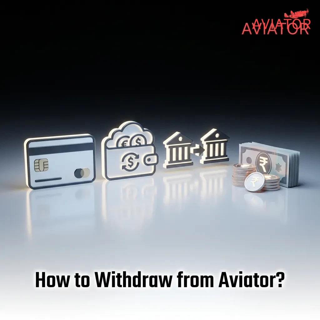Aviator app withdrawal screen showing cashier interface with withdraw button and payment method selection