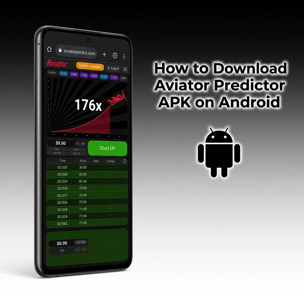 Steps to download and install Aviator Predictor APK on Android device from unknown sources settings enabled
