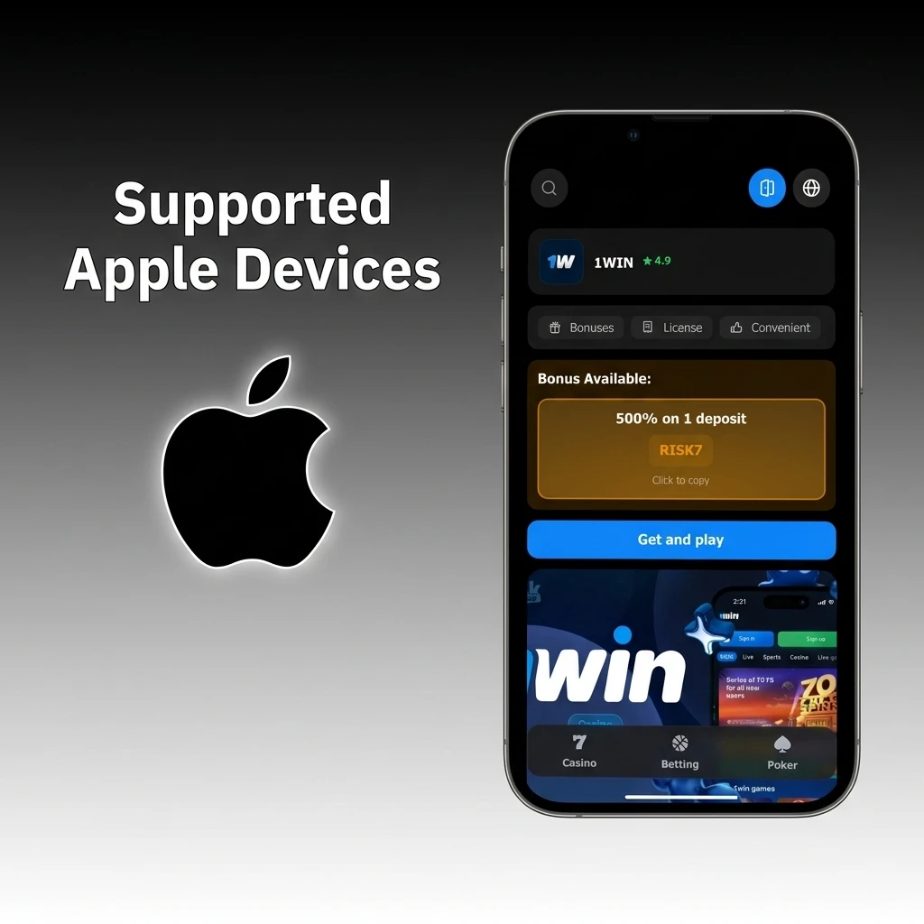 List of 10 supported Apple iPhone and iPad models running iOS 12 or later, from iPhone SE 2020 to iPad Pro 2021