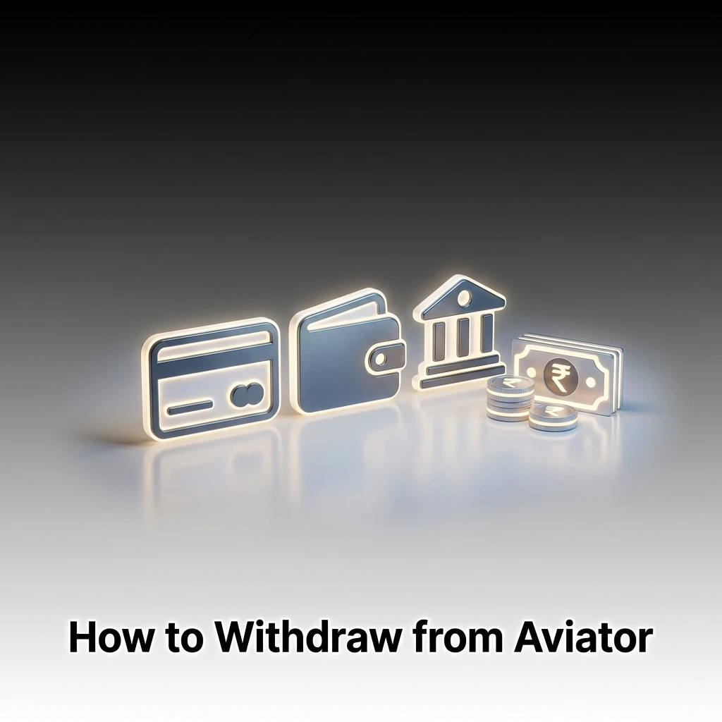 Step-by-step Aviator withdrawal guide showing cashier section, UPI ID entry, and transaction history tracking process